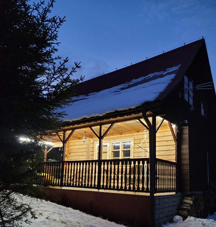 Urocza Chata Z Sauna W Bieszczadzkim Parku Krajobrazowym Bukowiec  Extérieur photo
