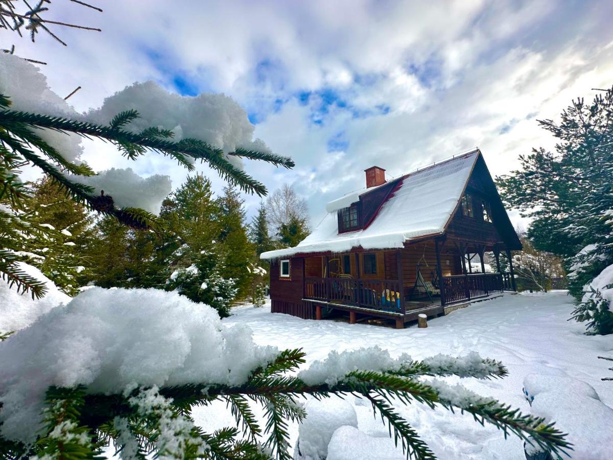 Urocza Chata Z Sauna W Bieszczadzkim Parku Krajobrazowym Bukowiec  Extérieur photo